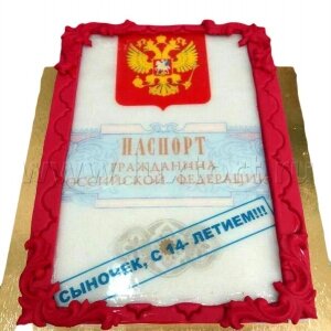 Торт Паспорт №2