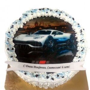 Фототорт Мерседес AMG